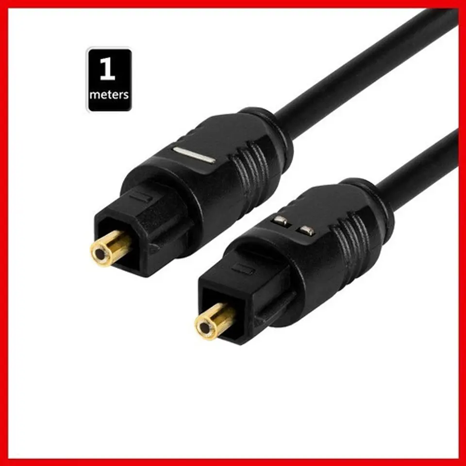 Cable Audio Digital Fibra Óptico Line 1,5 Mts Audio Estéreo 1