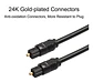 Cable Audio Digital Fibra Óptico Line 1,5 Mts Audio Estéreo - Miniatura 6