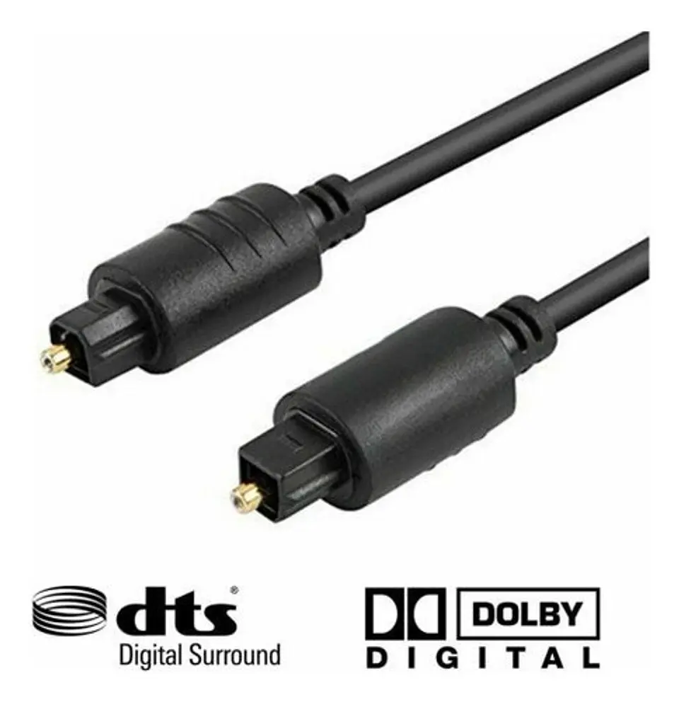 Cable Audio Digital Fibra Óptico Line 1,5 Mts Audio Estéreo 12