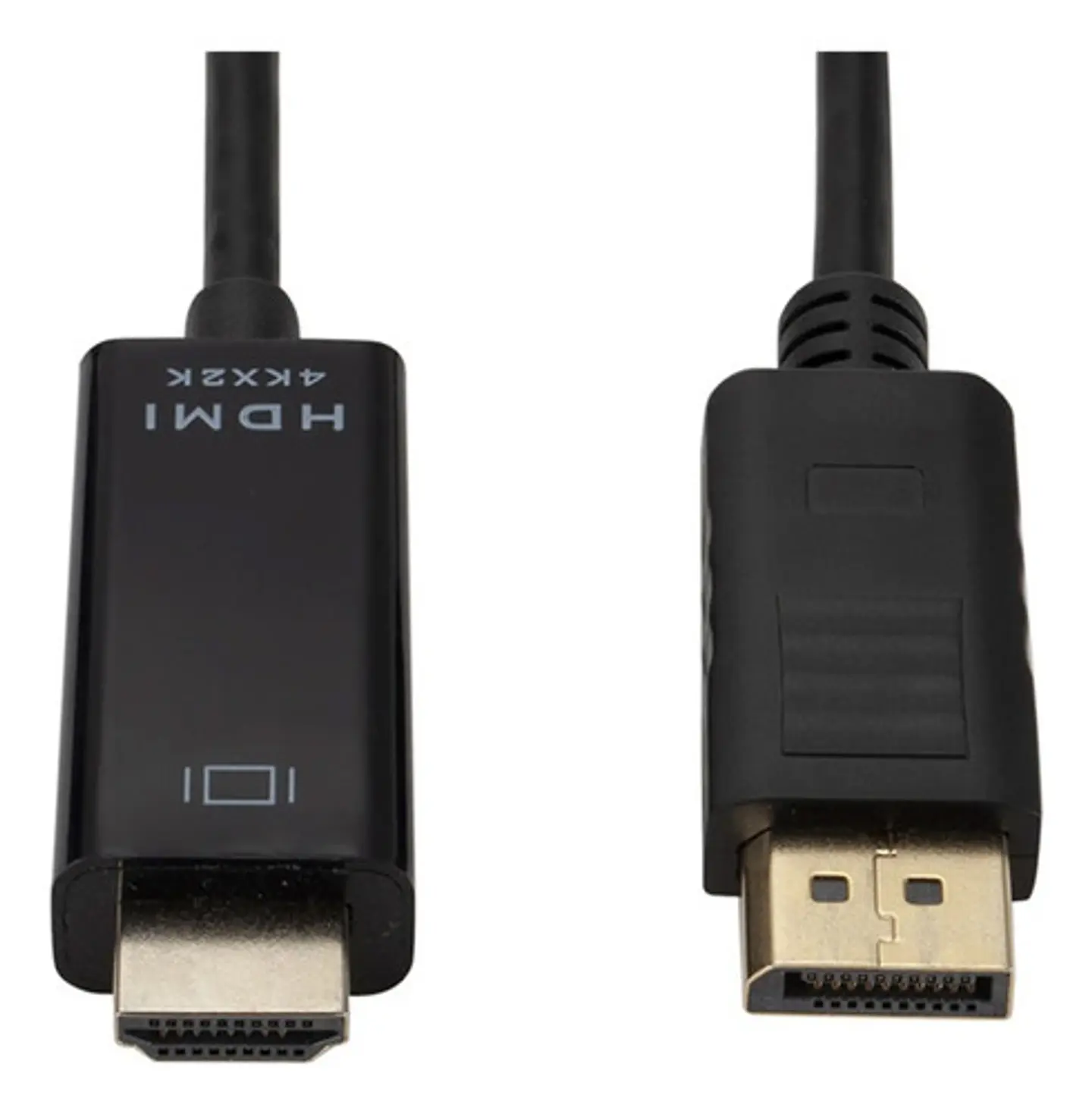 Cable Display Port A Hdmi 4k 1,8mts Color Negro 1
