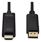 Cable Display Port A Hdmi 4k 1,8mts Color Negro - Miniatura 1