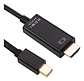 Cable Display Port A Hdmi 4k 1,8mts Color Negro - Miniatura 2