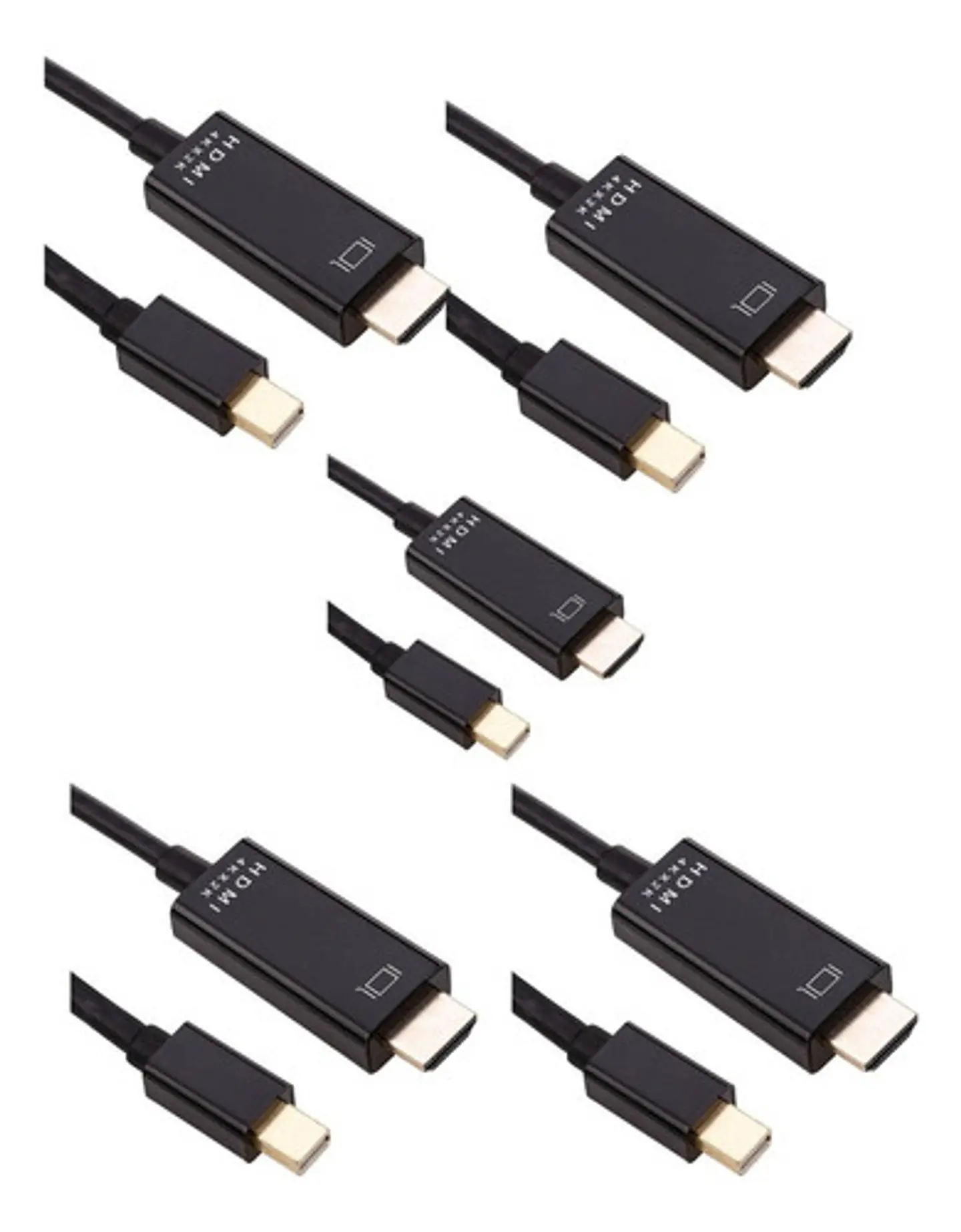 Cable Display Port A Hdmi 4k 1,8mts Color Negro 4