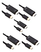 Cable Display Port A Hdmi 4k 1,8mts Color Negro - Miniatura 4