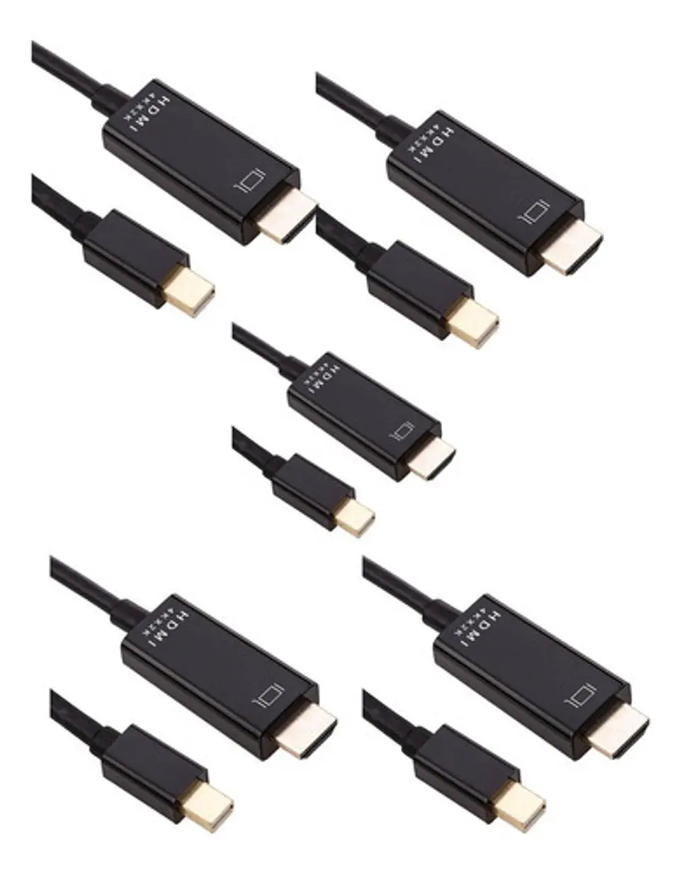 Cable Display Port A Hdmi 4k 1,8mts Color Negro 4