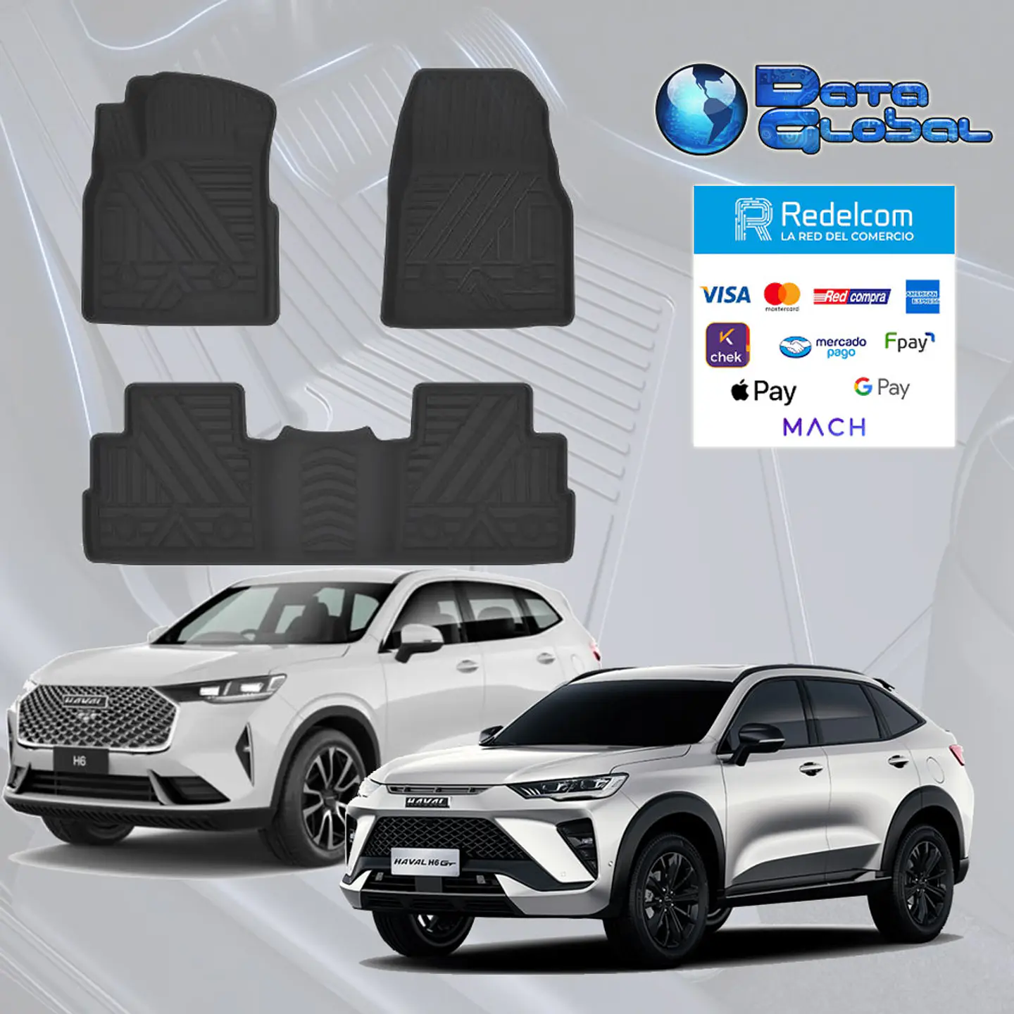 Pisos Calce Perfecto Haval H6 3GEN / H6 GT 4WD 2021 -2025 1