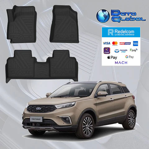 Pisos Calce Perfecto 3D Ford Territory 2019-2024