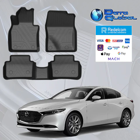 Pisos Calce Perfecto 3D Mazda 3 2020-2024