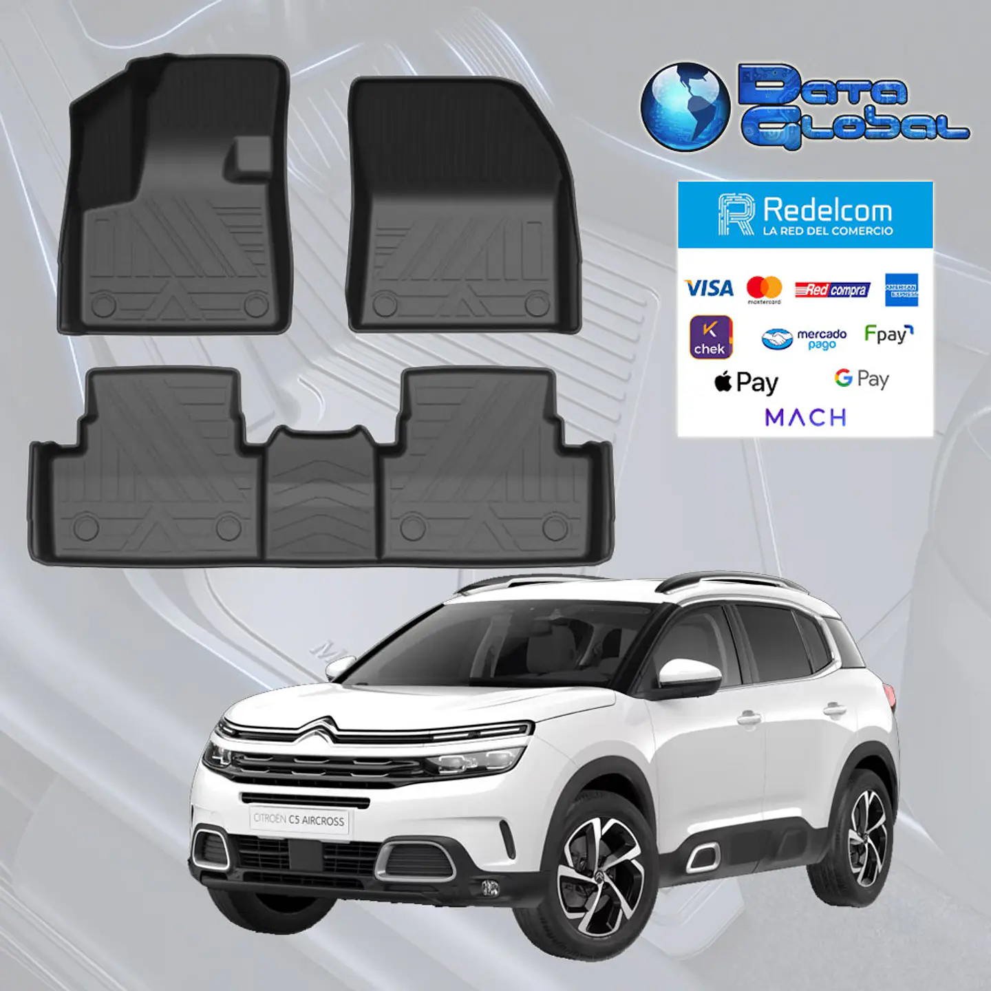 Pisos Calce Perfecto Citroen C5 Aircross 2018-2025 1