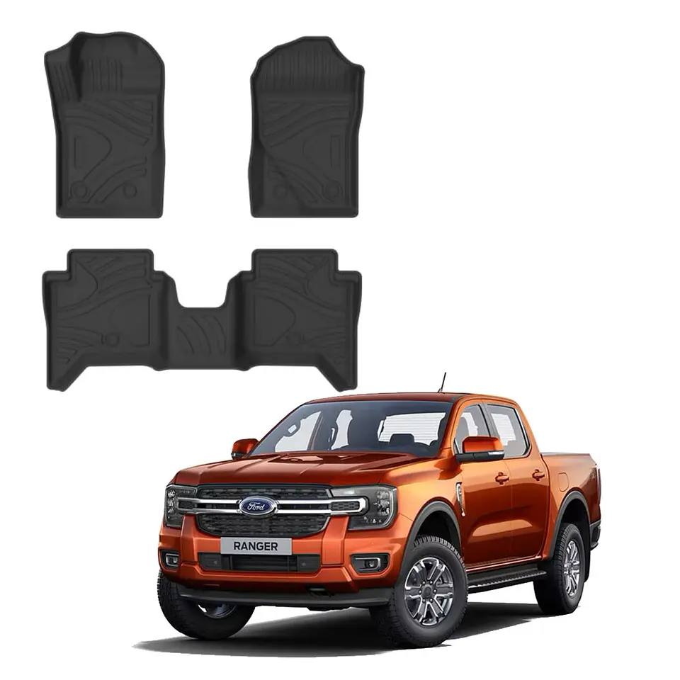 Pisos Calce Perfecto 3D Ford Ranger 2024-2025 2