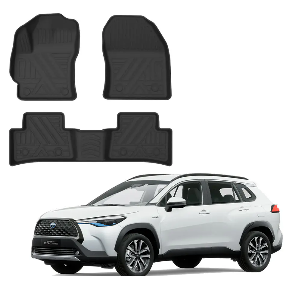 Pisos Calce  Perfecto 3D Toyota Corolla Cross 2