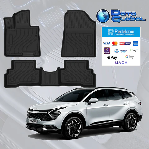 Pisos Calce  Perfecto 3D Kia Sportage 2023+