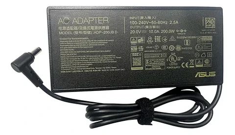 Cargador Asus Original 20v 10a 200w 6.0*3.7mm Rog Zephyrus Strix