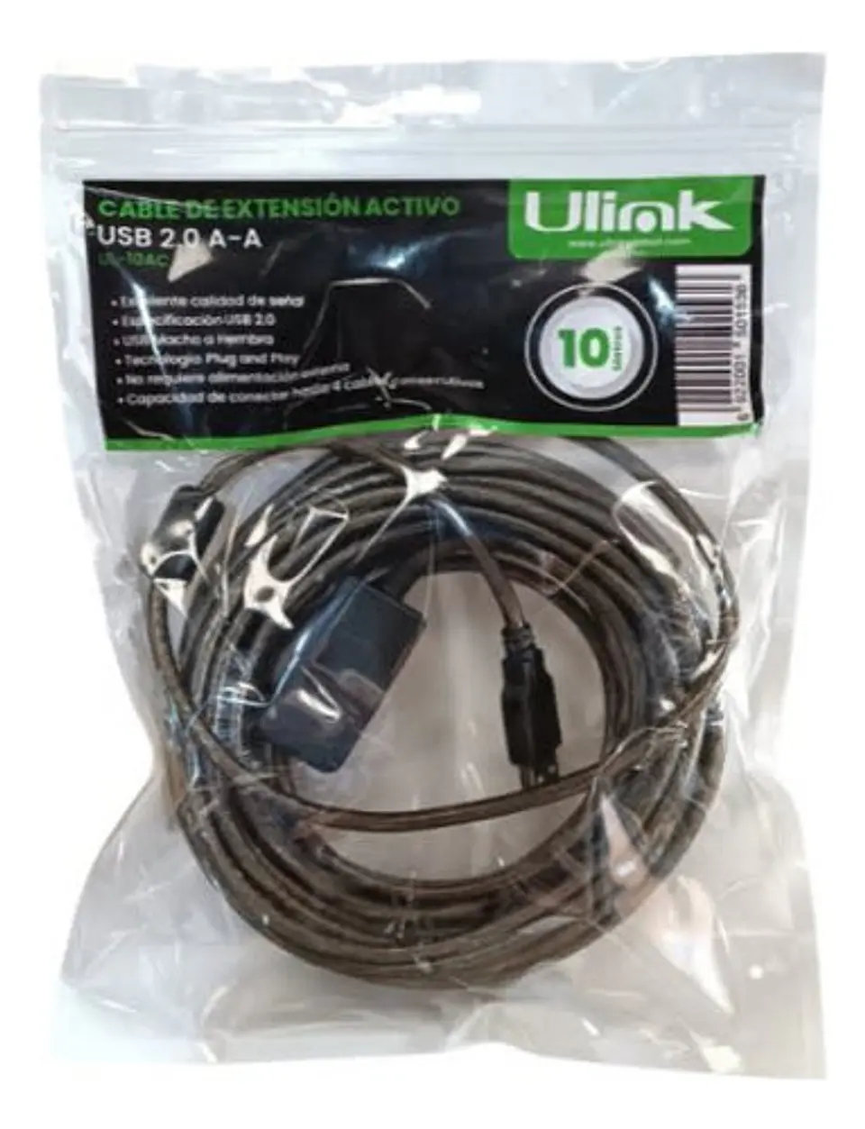Cable Extension Usb Activo 10 Metros Marca Ulink 10m 2
