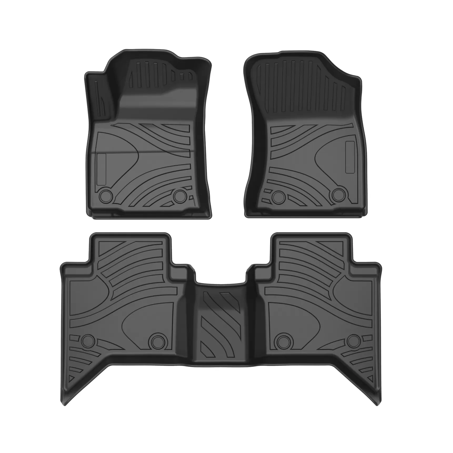Pisos Calce Perfecto 3D Toyota Hilux 2016-2025