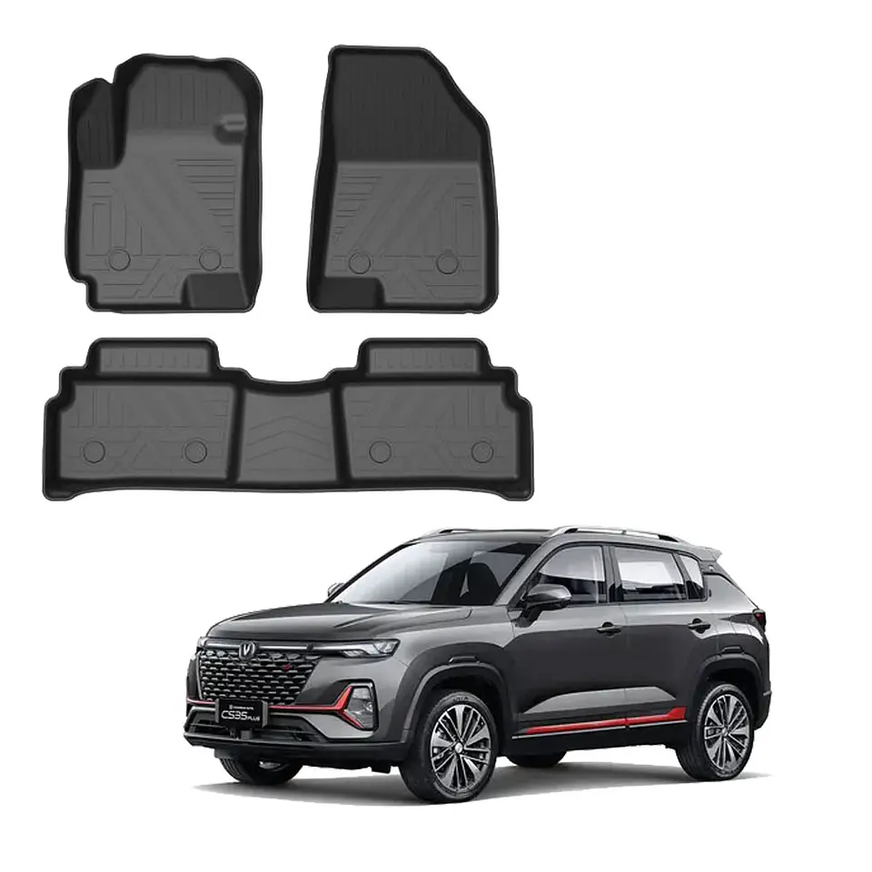 Pisos Calce Perfecto + Maletero Changan CS35 Plus 2018-2025 2