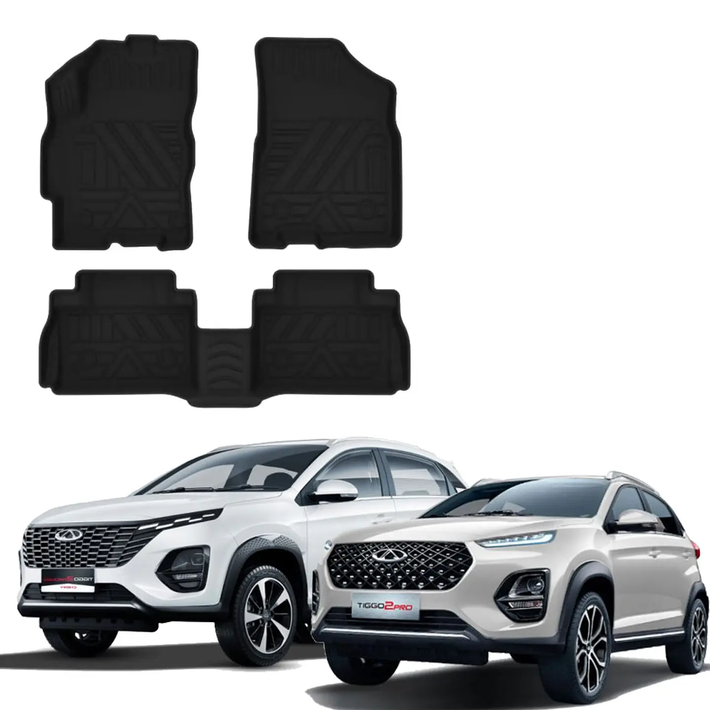 Pisos Calce Perfecto + Maletero Chery Tiggo 2 / 2 Pro / 2 Pro Max 4