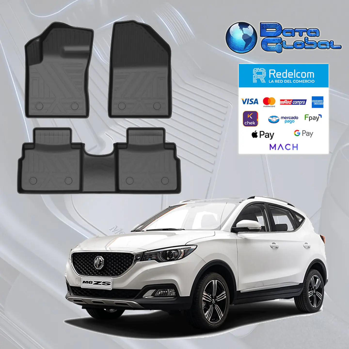 Pisos Calce Perfecto Mg ZS + Maletero 2018-2025 2