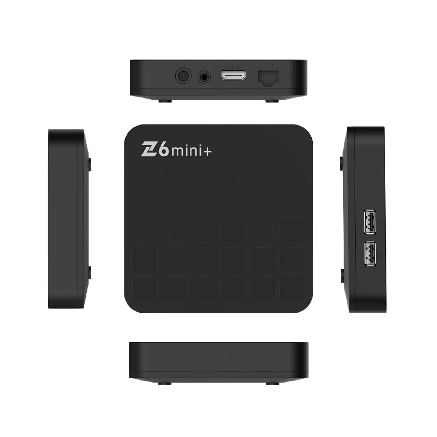 Tv Box Android TV Z6 Mini+ Android 14 - 2025 - 4K  4
