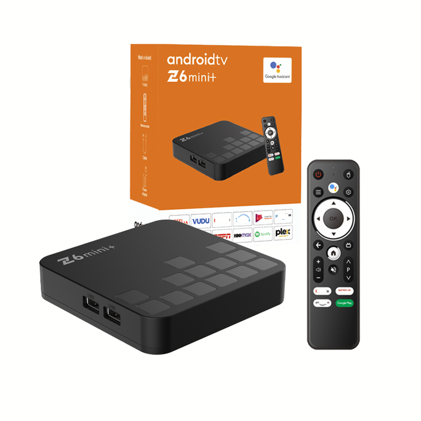 Tv Box Android TV Z6 Mini+ Android 14 - 2025 - 4K