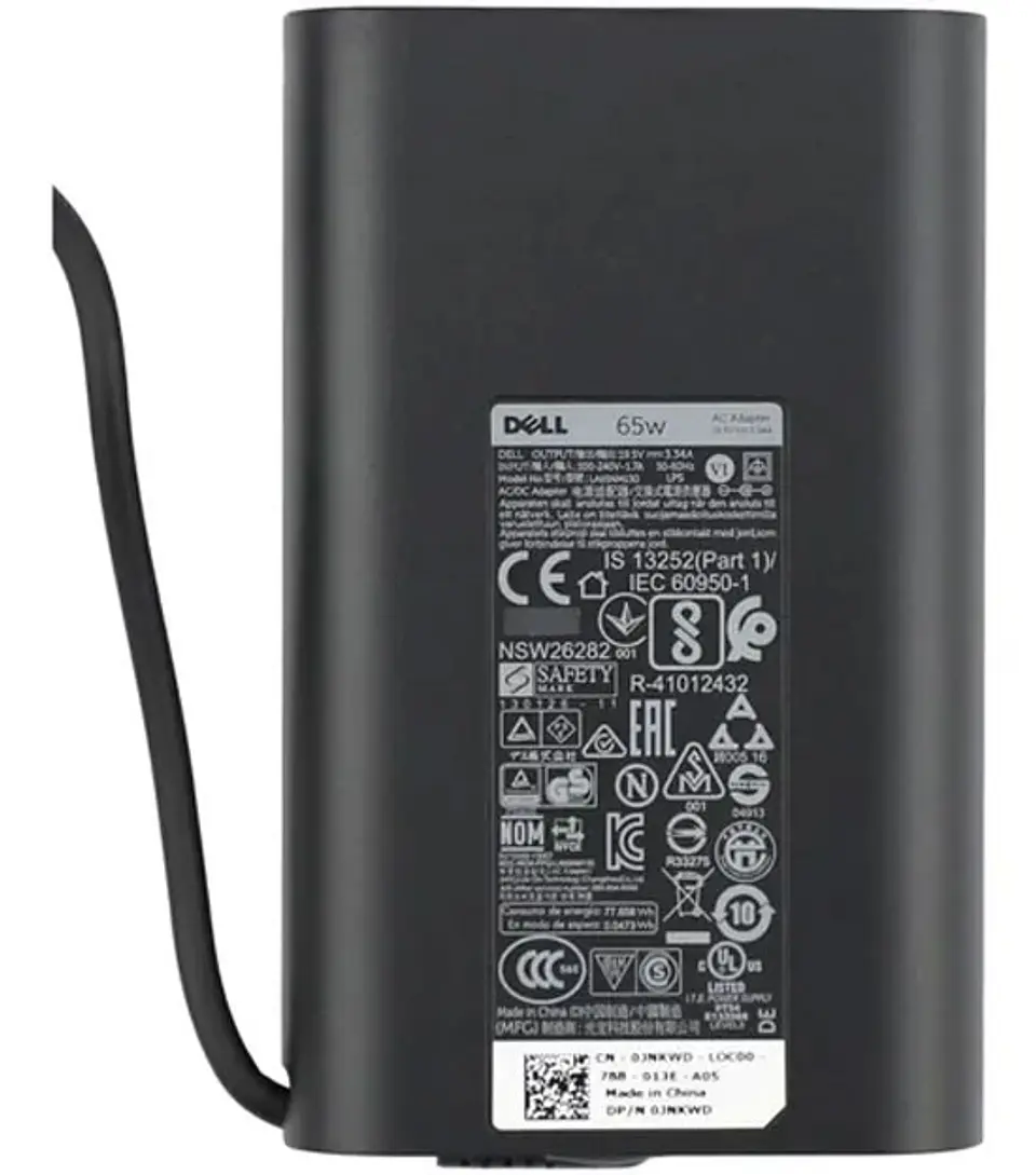 Cargador Original Dell 19.5v 3.34a / 4.5*3.0mm / Inspiron 11-12-13-14-17 XPS 1