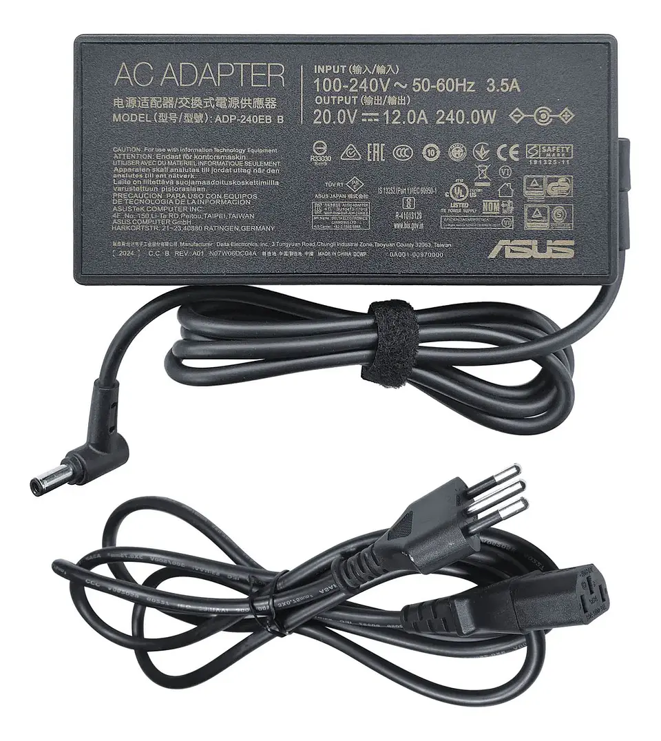 Cargador Asus Original (20v 12a) 240w 6.0*3.7mm Rog Strix G15 G513R 1