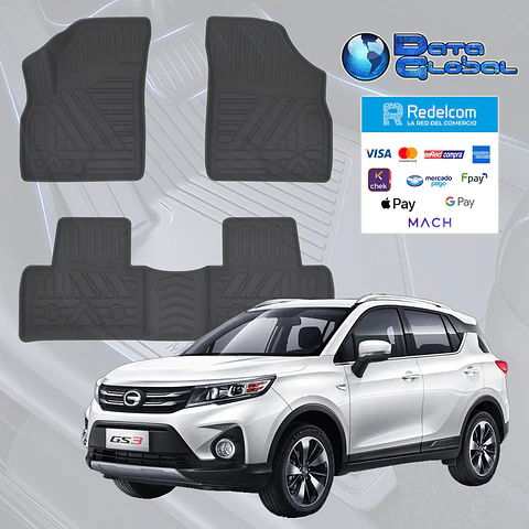 Pisos Calce Perfecto 3D GAC GS3 2020 - 2023