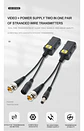 Balun De Vídeo Camara Ip Rj45 Hd-cvi /tvi/ Ahd, Para Cctv Negro - Miniatura 7
