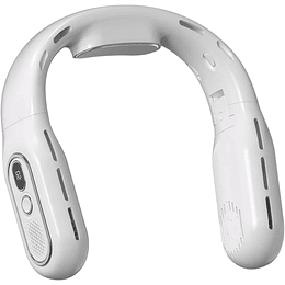Ventilador portatil de cuello T-68 Recargable 3000mah Blanco