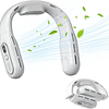 Ventilador portatil de cuello T-68 Recargable 3000mah Blanco 2