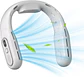 Ventilador portatil de cuello T-68 Recargable 3000mah Blanco - Miniatura 6