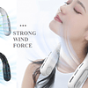 Ventilador portatil de cuello T-68 Recargable 3000mah Blanco 9