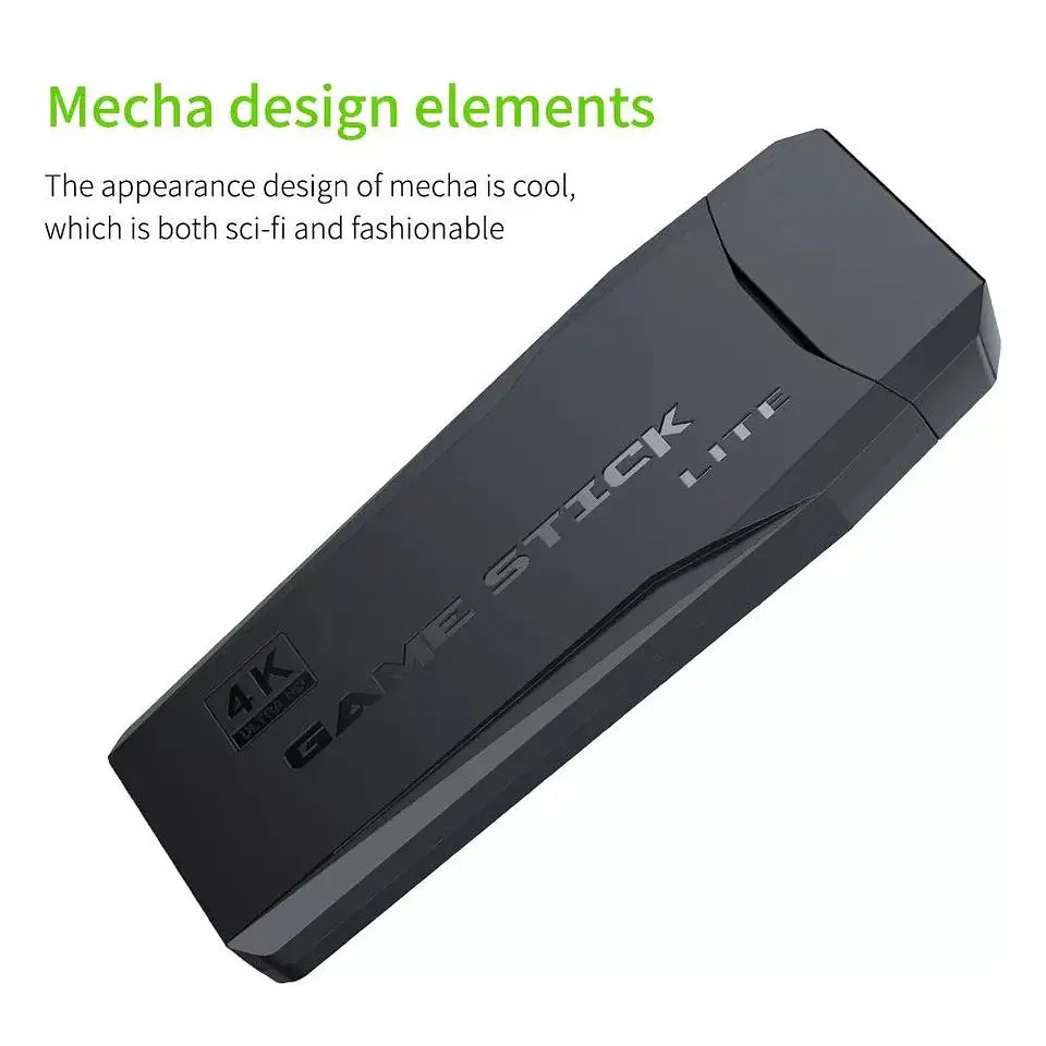 Mini Consola Stick Lite 64Gb V2.0 Hdmi 20.000 Juegos Incluye PS1 2