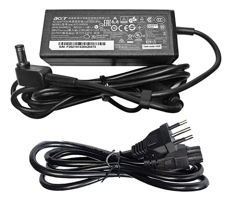 Cargador Original Acer 65w 19v 3.42a 65w 5.5*1.7mm / Compatible con 45w