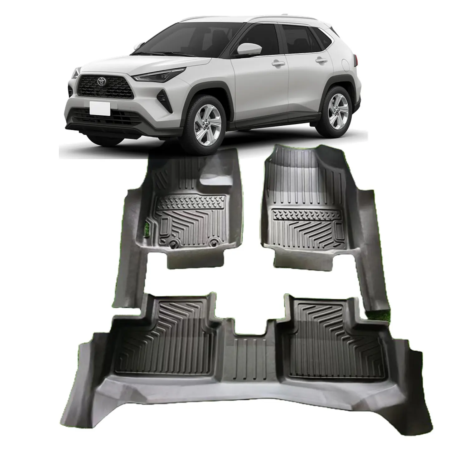 Pisos Calce  Perfecto 5d Toyota Yaris Cross año 2024 - 2026  3