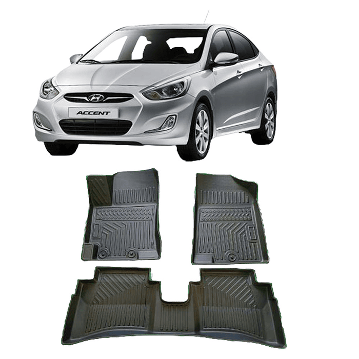 Pisos Calce Perfecto Hyundai Accent RB 2012 - 2018 3