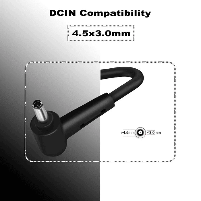 Cargador Original Asus 19v 2.37a 45w Plug 4.5*3.0 Pin central 5