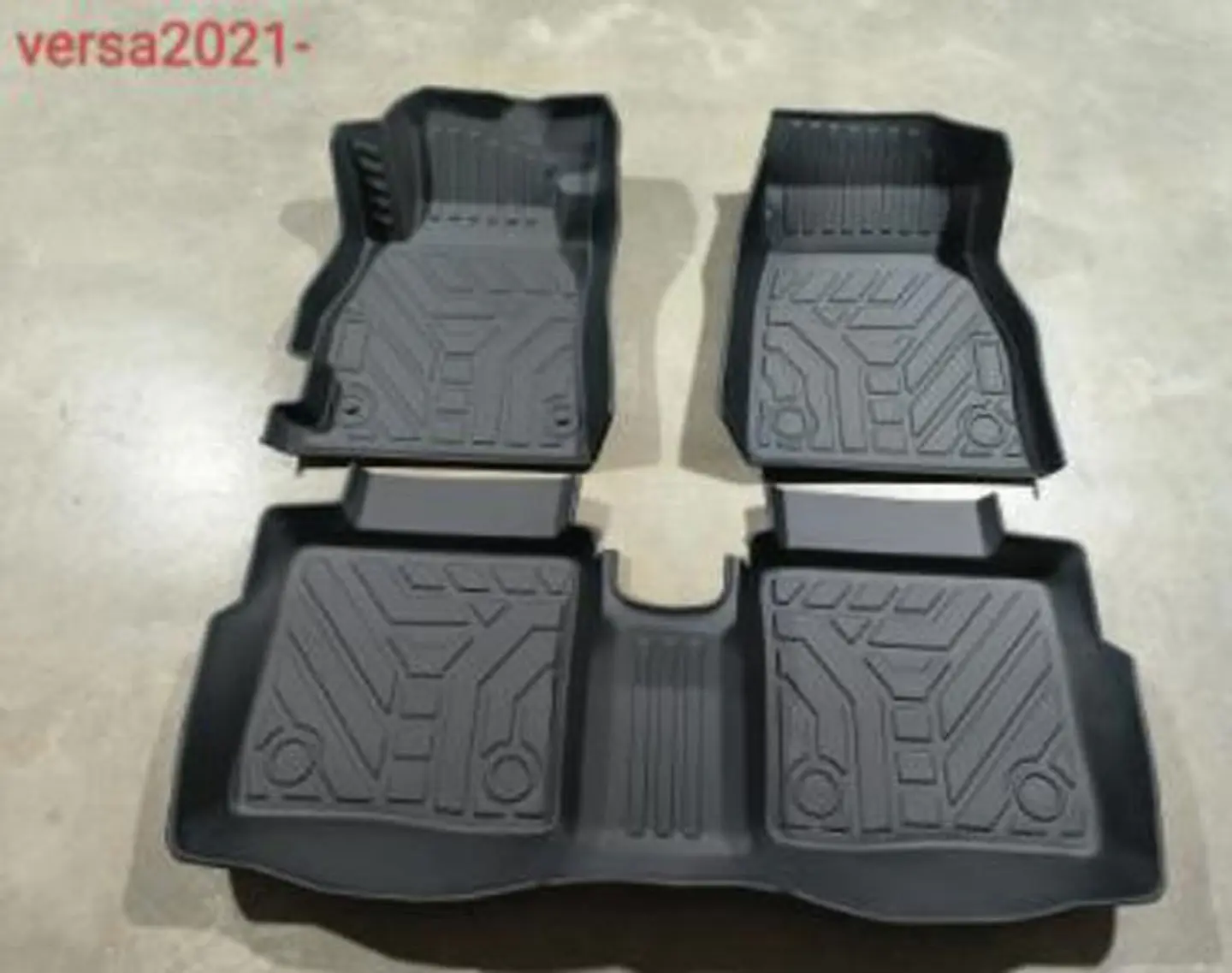 Pisos Calce Perfecto 3D para Nissan Versa 2021-2026 3