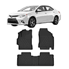 Pisos Calce  Perfecto 3D Toyota Corolla 2014 - 2019 Sedan 3