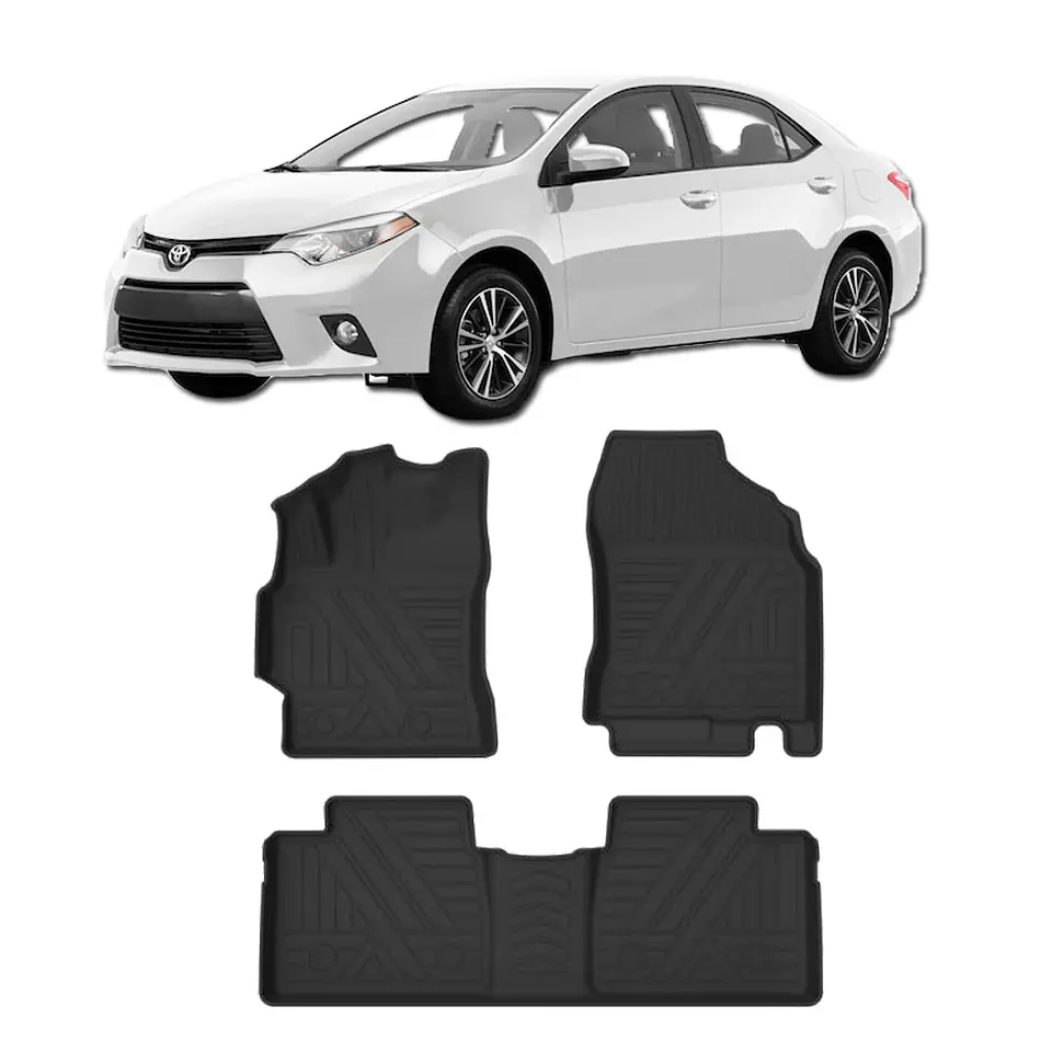 Pisos Calce  Perfecto 3D Toyota Corolla 2014 - 2019 Sedan 3