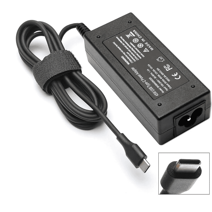 Cargador de Notebook 65w USB-C Tipo C Para Apple Macbook 2
