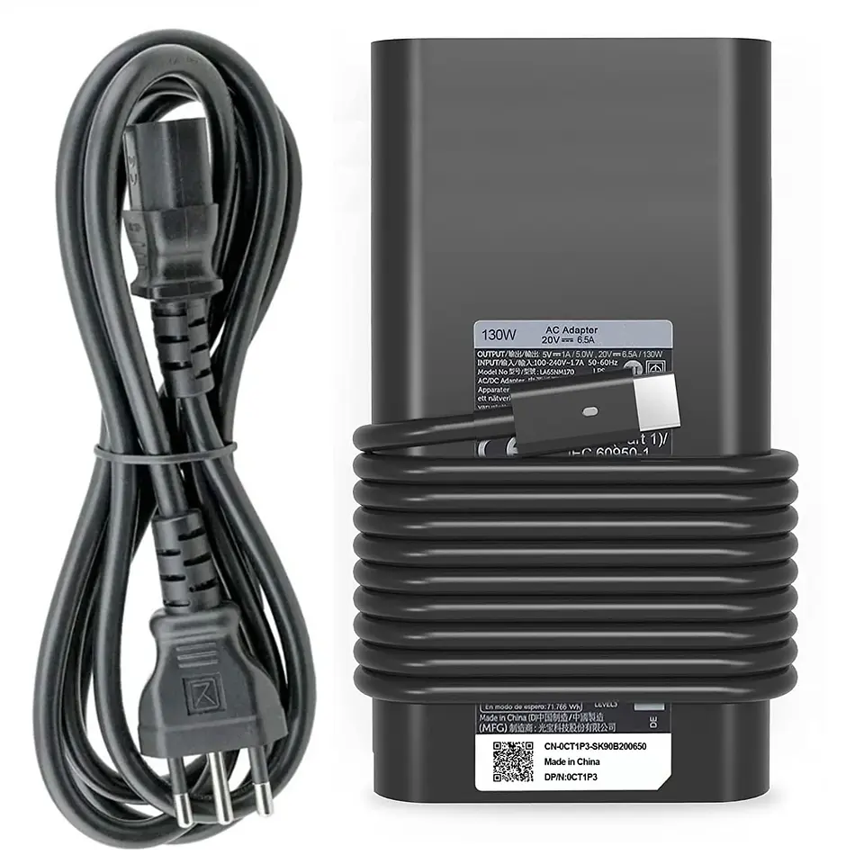 Cargador Original Dell 130W Usb-C 20V 6.5A  Type-c 4