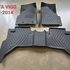 Pisos Calce Perfecto 3D Toyota Hilux 2008 - 2014  2