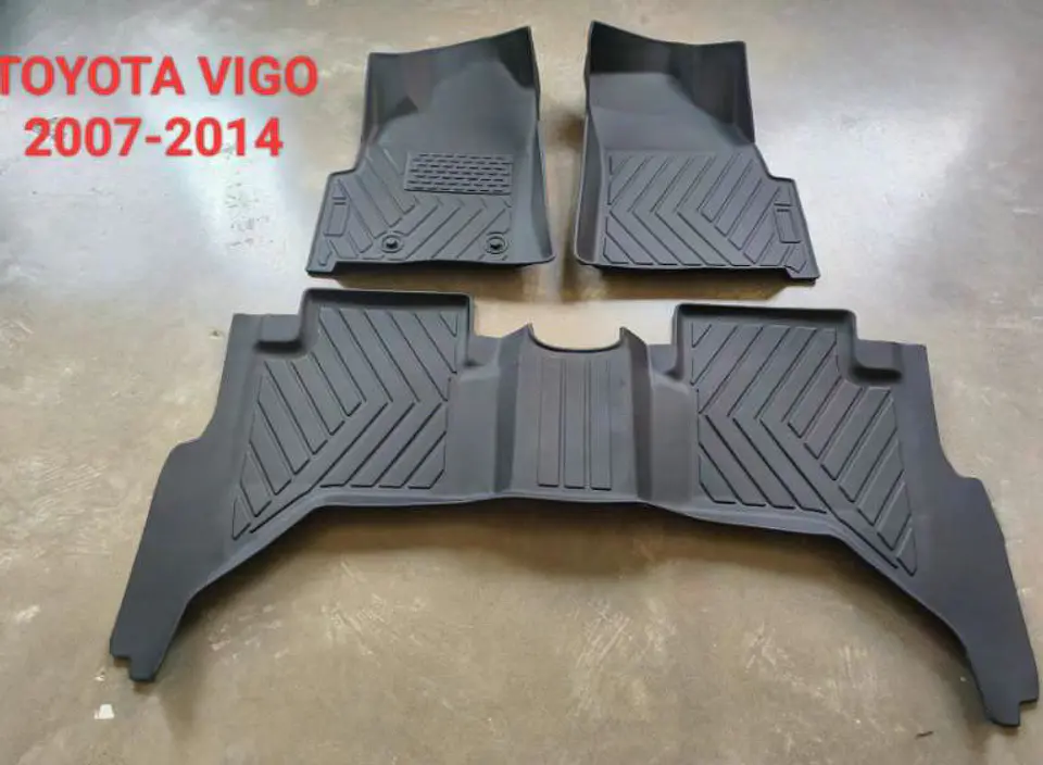 Pisos Calce Perfecto 3D Toyota Hilux 2008 - 2014  2