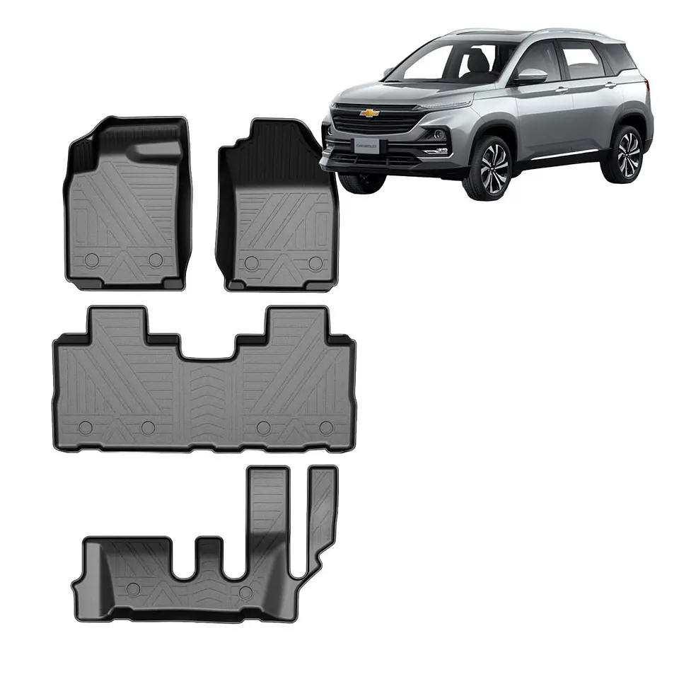 Pisos Calce Perfecto Chevrolet Captiva 7P 2019-2026 7