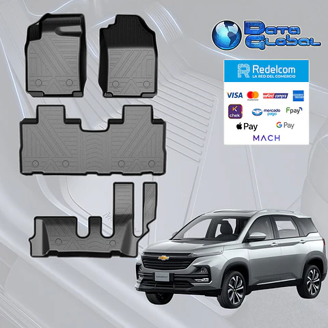 Pisos Calce Perfecto Chevrolet Captiva 7P 2019-2026