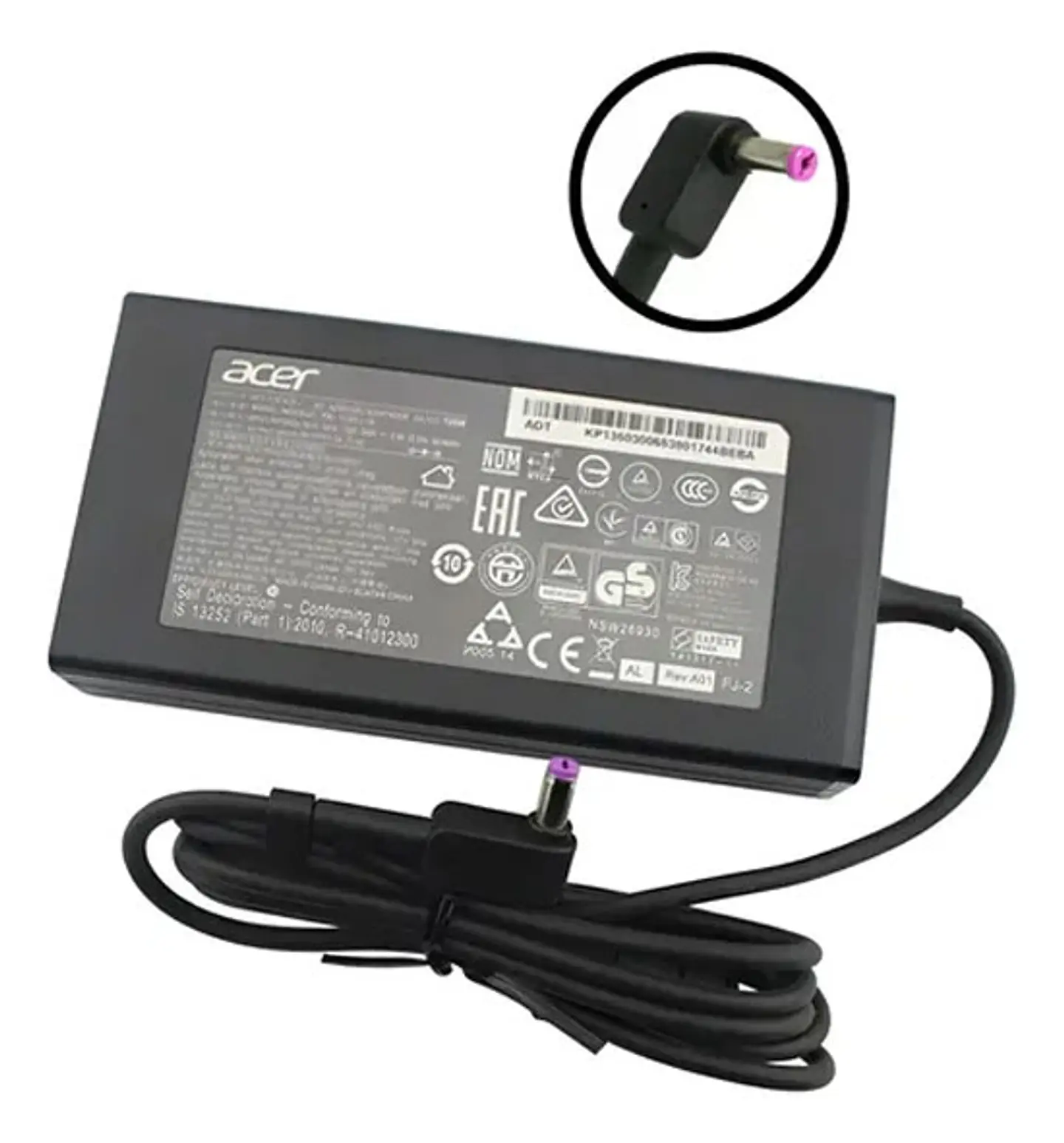 Cargador Original 135w Acer 19v 7.1a 5.5x1.7mm 1