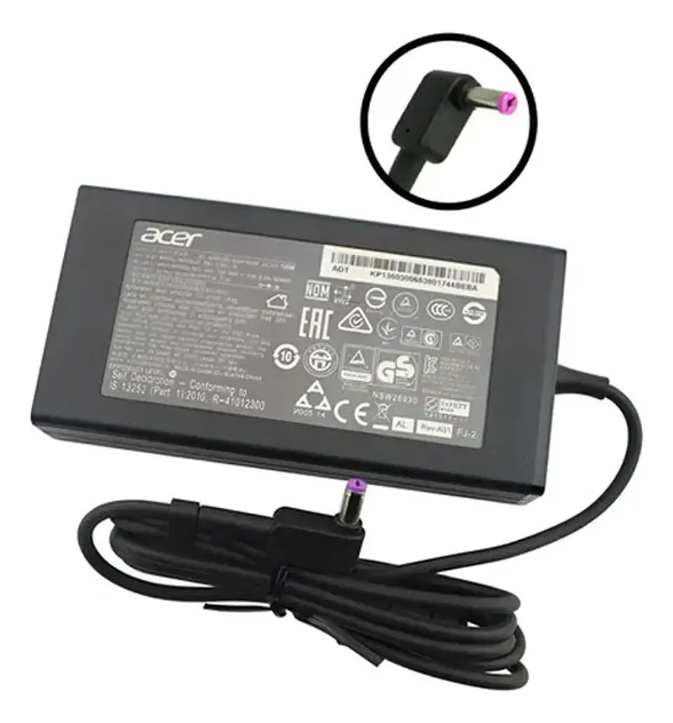 Cargador Original 135w Acer 19v 7.1a 5.5x1.7mm 1