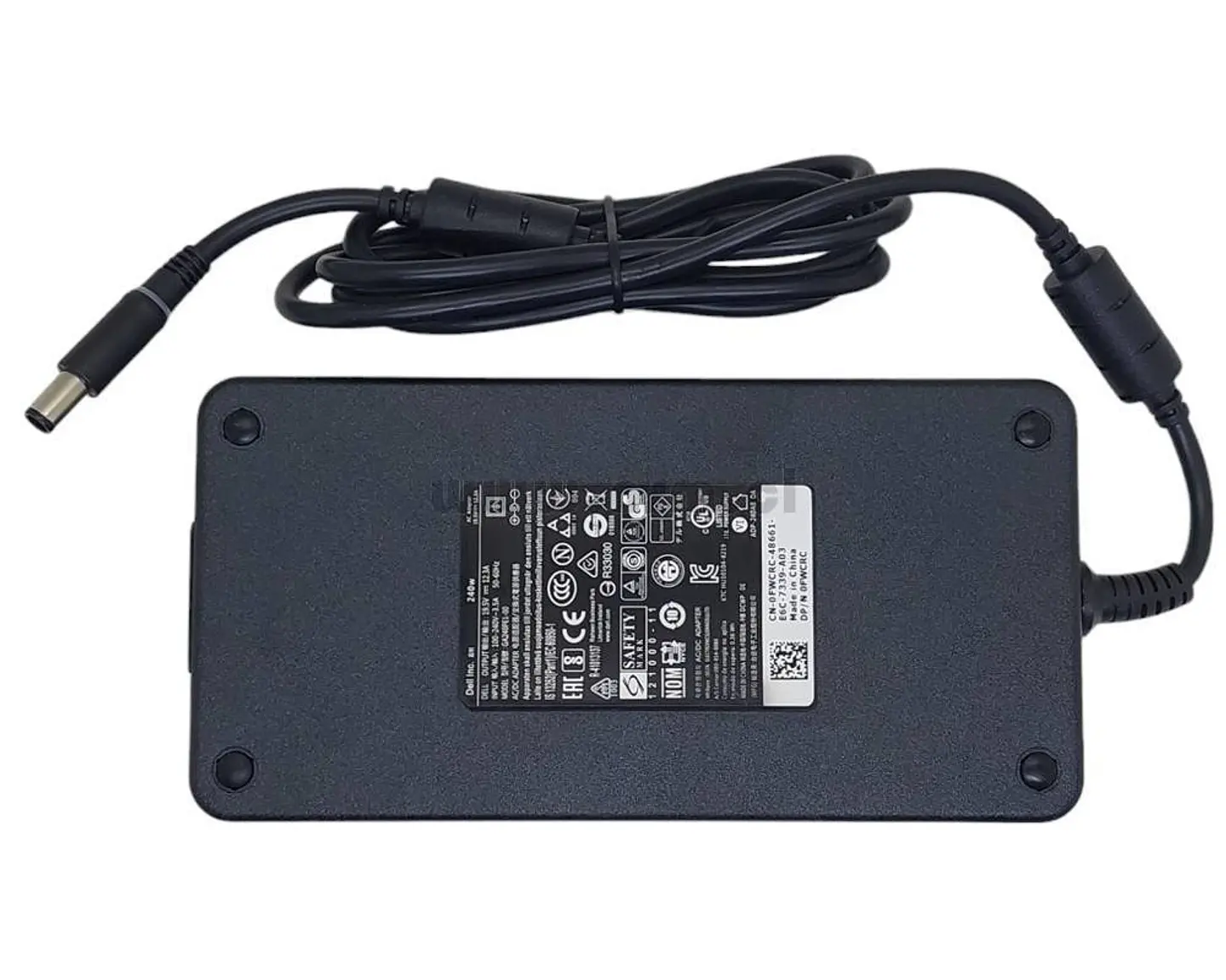 Cargador Original Dell 19.5v 12.3a (240w) / PA-9E / 7.4*5.0mm 4