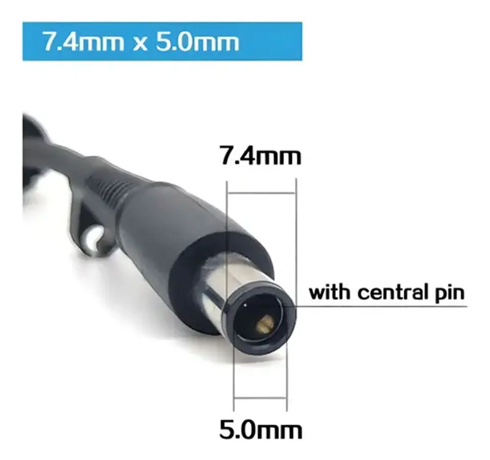 Cargador Original Dell 90W 19.5v 4.62a PA-10 7.4*5.0mm  2